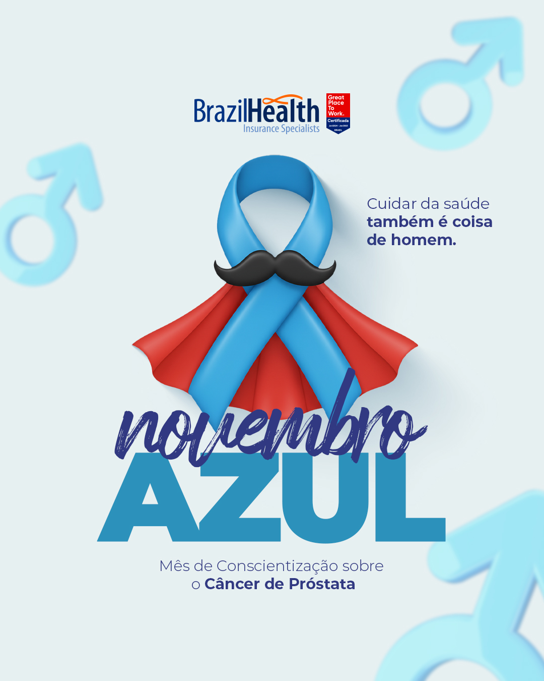 Novembro Azul: Mês de Conscientização sobre o Câncer de Próstata